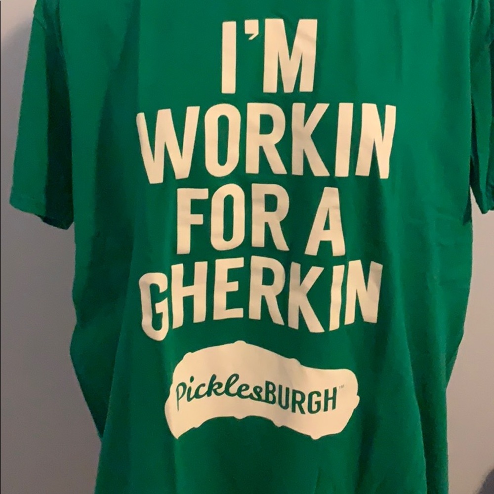Picklesburgh exclusive Gherkin tee